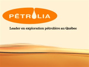 Page web de la compagnie Petrolia