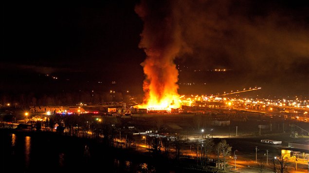 feu scierie Prince George