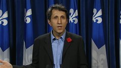 Amir Khadir, co-porte-parole de Québec solidaire