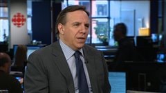 François Legault, chef de la Coalition avenir Québec (CAQ)