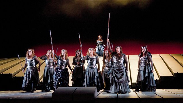 <i>Le Ring</i>, de Wagner, mis en scène par Robert Lepage.