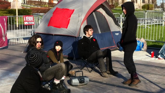Les étudiants à leur réveil lundi matin