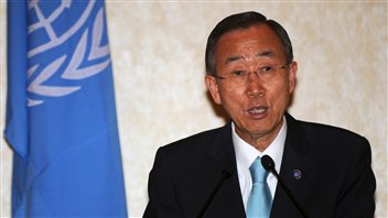 Ban Ki-moon, secrétaire général de l'ONU