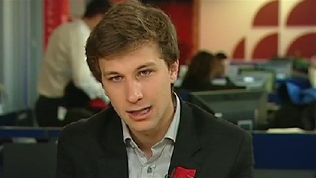 Le porte-parole de la CLASSE, Gabriel Nadeau-Dubois