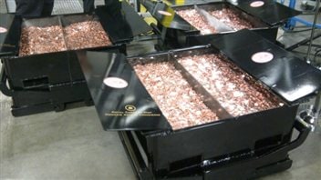 Les toutes dernières pièces d'un cent à être frappées par la Monnaie royale canadienne