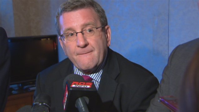 Le maire de Québec Régis Labeaume a été très dur encore une fois à l'endroit des pompiers.