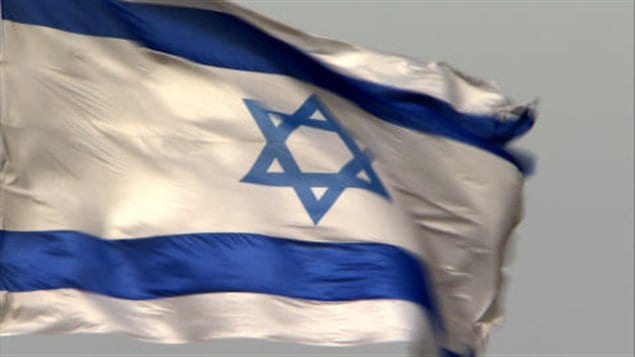 Le drapeau israélien
