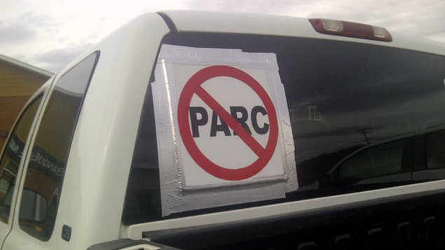Opposition au projet de parc national d'Opémican