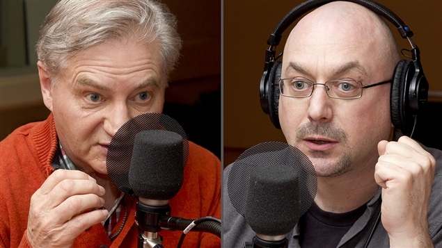 �Radio-Canada/Christian C�t� | <b> Serge M�nard et Francis Dupuis-D�ri</b>