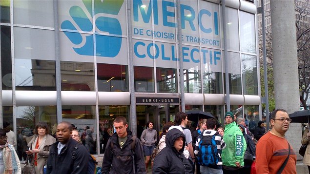 Rencontre dans le metro montreal