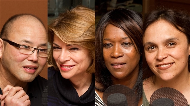 � Radio-Canada / Fran�ois Lemay | Jean Chen, Marianna Simeone, Lydie Olga (N)tap et Paloma Martinez