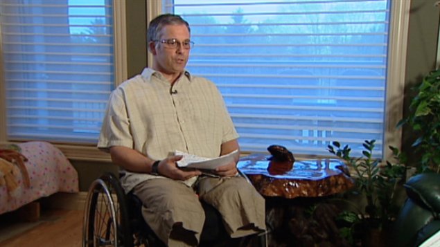 Le major Mark Campbell, un ancien militaire d'Edmonton, a perdu ses deux jambes à la suite d'une attaque alors qu'il était en mission en Afghanistan en 2008.