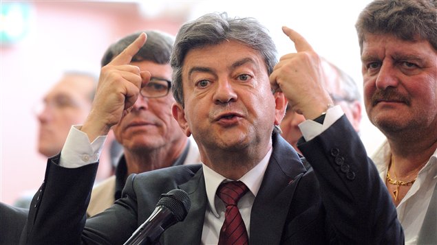 El líder del partido Francia Insumisa, Jean-Luc Mélenchon.