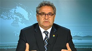 Éric Forest, président de l'UMQ et maire de Rimouski