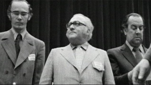 Yvon Charbonneau, Louis Laberge et Marcel Pepin en 1972