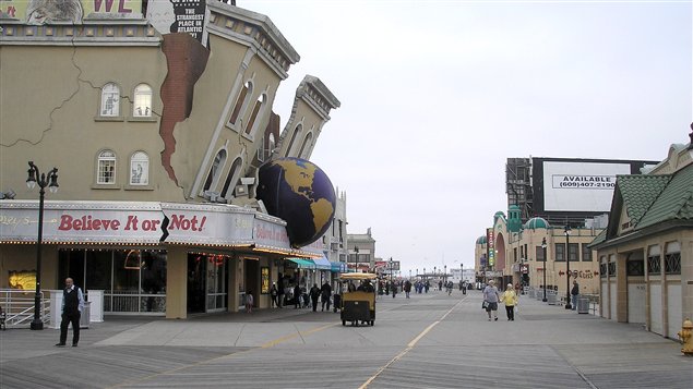 Le boardwalk d'Atlantic City (archives)