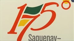 Le logo des fêtes du 175e du Saguenay-Lac-Saint-Jean