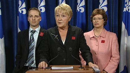 Conflit étudiant : Pauline Marois implore le gouvernement de ne pas recourir à une loi spéciale