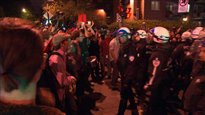 Une manifestation contre la loi spéciale dégénère à Montréal
