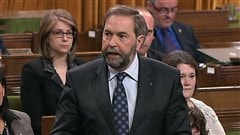 Le chef du NPD, Thomas Mulcair