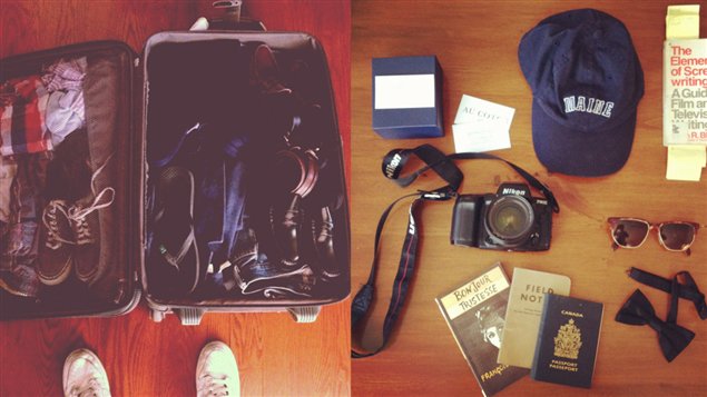Partir en voyage.