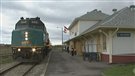 Gaspésie- Les Îles : retour du train entre Matapédia et New Carlisle