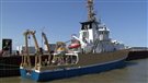 Côte-Nord : dommages importants pour le navire de recherche Coriolis II