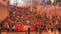 Manifestations en marge du débat sur la loi spéciale
