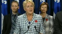 Loi spéciale : Pauline Marois dénonce une loi « abusive »