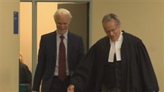 L'ex-juge Jacques Delisle et son avocat Me Jacques Larochelle