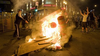 La 26e manifestation nocturne donne lieu à 69 arrestations