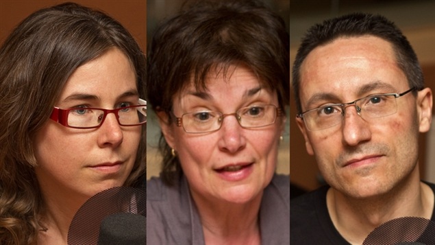 � Radio-Canada / Fran�ois Lemay | Lisa Marie No�l, Martine D'Amours et Olivier Bruel
