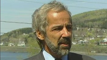 Le chef du Bloc Québécois, Daniel Paillé