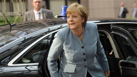 La chancelli�re allemande Angela Merkel | Photo : AFP