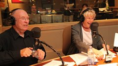 Aubert Pallascio et B�atrice Picard � Radio-Canada/ Marie-Sandrine Auger