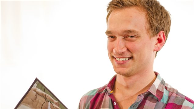 Philippe Côté-Giguère, finissant 2012 de l'École nationale de l'humour