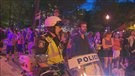 500 manifestants déambulent pacifiquement dans les rues de Québec
