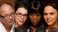 � Radio-Canada / Fran�ois Lemay | Jean Chen, Gilda Salomone, Lydie Olga (N)tap et Paloma Martinez