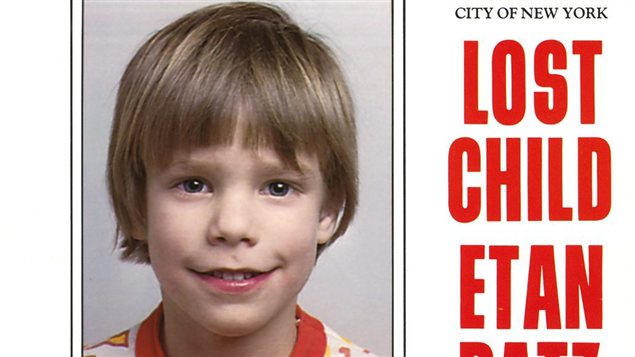 Etan Patz, disparu en 1979 à New York.
