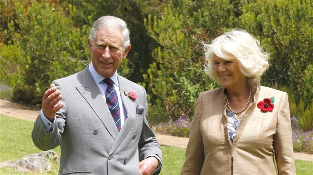 Le prince Charles et son �pouse Camilla