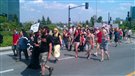 Manifestation contre la loi 78 à Gatineau