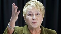 Pauline Marois fait campagne dans Argenteuil