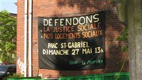Logement social : le FRAPRU manifeste à Montréal