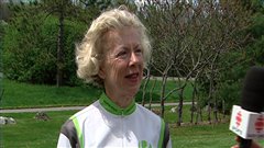 Fr�d�rique Moulin, pr�sidente du Grand Prix Cycliste de Gatineau