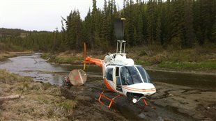 Accident d'hélicoptère au Yukon : le pilote est indemne