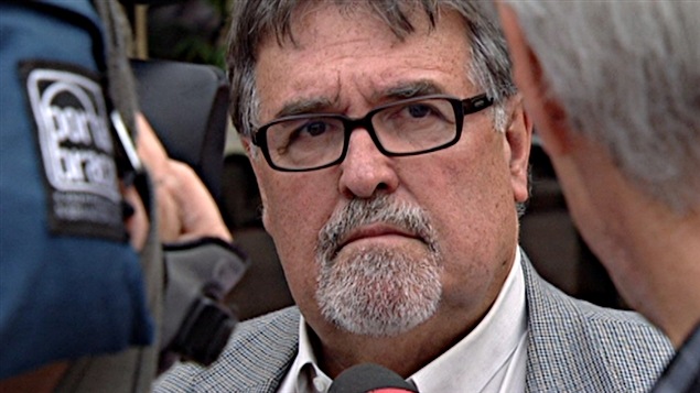 Le député de Papineau et ministre responsable de la région de l'Outaouais, Norman MacMillan.