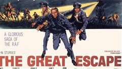 D�tail de l'affiche du film <i>The great escape</i>
