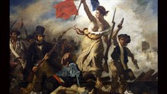 <i>La libert� guidant le peuple</i> d'Eug�ne Delacroix, 1830