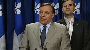 Le chef de la CAQ François Legault