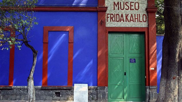 Entr�e du mus�e Frida Kahlo